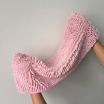 Bathing Dry Hair Towel Chenille Quick-drying Extra Large Absorbent Towel