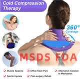 Cold Compress Neck Ice Pack Gel Shawl